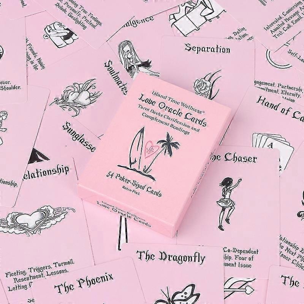 Pink Love Oracle Cards Set - Picture 2 of 4